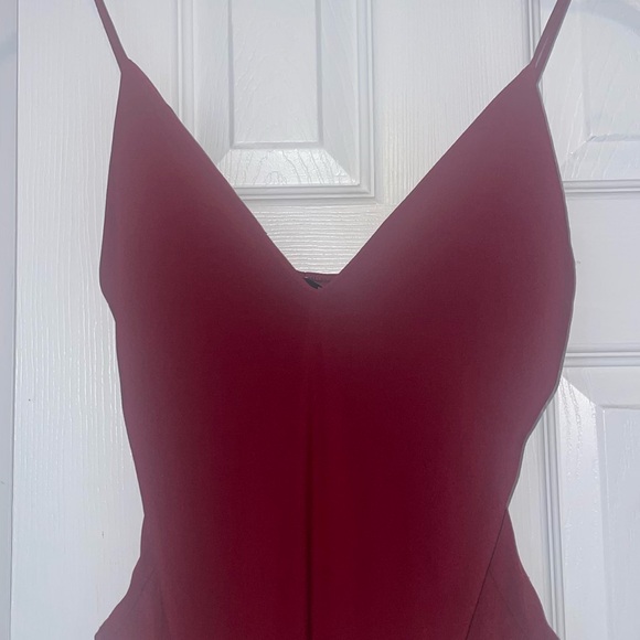Maroon fashion nova body suit - Picture 2 of 3
